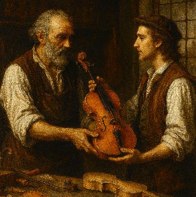 Ep 3. Gasparo da Salo Part 3 And his new fancy pants assistant. Violins on the rise!