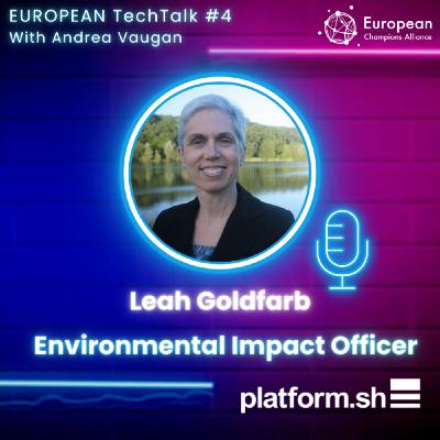 4. The importance of collaboration for achieving greater corporate sustainability. With Leah Goldfarb 4. The importance of collaboration for achieving greater corporate sustainability. With Leah Goldfarb