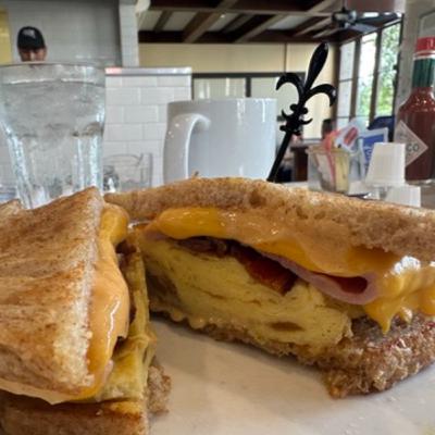 I thought about cracking an egg on it... I thought about cracking an egg on it...