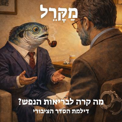מה קרה לבריאות הנפש? דילמת הסדר הציבורי