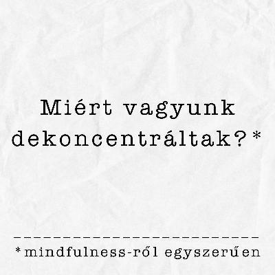 Dekoncentráltságunk eredete, lehetséges hátterei | Részlet a mindfulness-ről szóló adásunkból