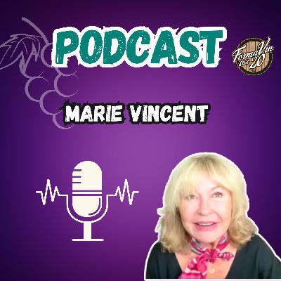 Podcast vin avec Marie Vincent, De "En Famille" à sa passion pour le vin, l'interview confidence