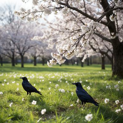 Сыплет черёмуха снегом