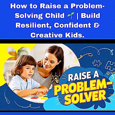 How to Raise a Problem-Solving Child 🌱 | Build Resilient, Confident & Creative Kids.