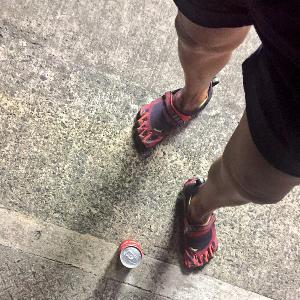 2019 0212 am2:30 2016年水都大阪ウルトラ100Km vibram BIKILA