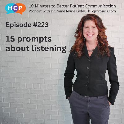15 prompts about listening