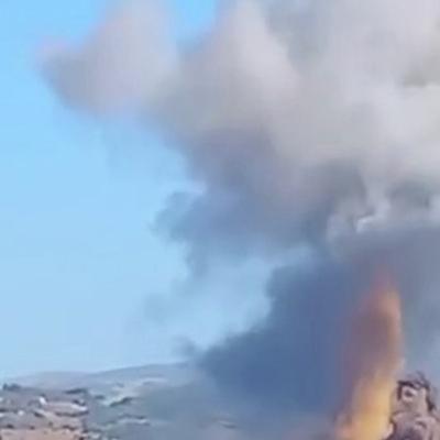 Footage shows smoke from latest Israeli attacks on Lebanon