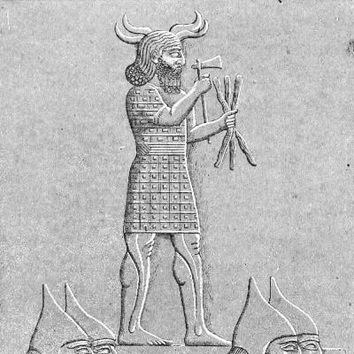 HADAD / HADDAD / ADAD / HADDU / ISKUR / BAAL / RAMMANU - SÉRIE "DEUSES E DEUSAS" HADAD / HADDAD / ADAD / HADDU / ISKUR / BAAL / RAMMANU - SÉRIE "DEUSES E DEUSAS"