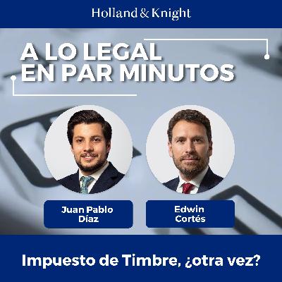 Impuesto de Timbre, ¿otra vez?