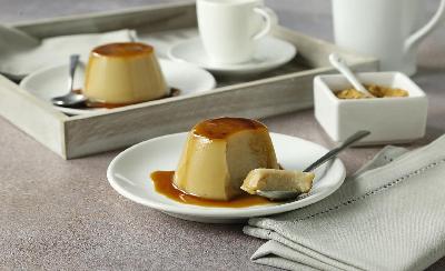 Recipe Vegan vanilla flan