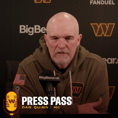 HC Dan Quinn | December 15, 2025 | Press Pass | Washington Commanders | NFL HC Dan Quinn | December 15, 2025 | Press Pass | Washington Commanders | NFL
