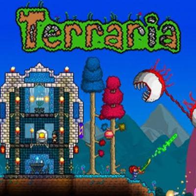 Terraria starting off (good start) ep 1