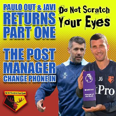 PAULO OUT/JAVI IN PART ONE
