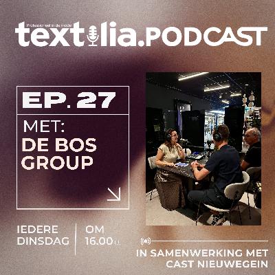 Zo houdt de Bos Group zich staande in een veranderende schoenen- en sportmarkt | Textilia Talks | Afl. 27