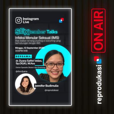 #SEXtember Talks 2020: Infeksi Menular Seksual w/ dr. Dyanna Safitri, Sp.OG #SEXtember Talks 2020: Infeksi Menular Seksual w/ dr. Dyanna Safitri, Sp.OG