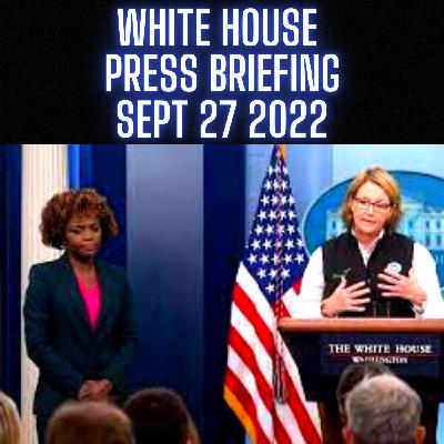 Karine Jean-Pierre Holds White House Press Briefing With FEMA Administrator Deanne Criswell
