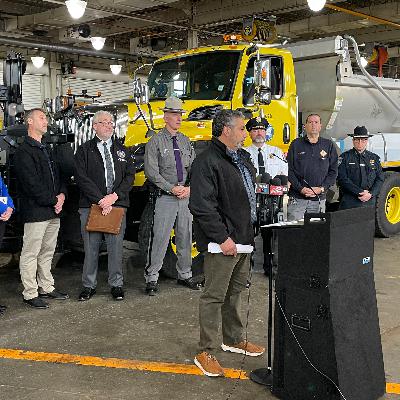 New York State Department of Transportation and Thruway Authority host a winter preparedness press conference
