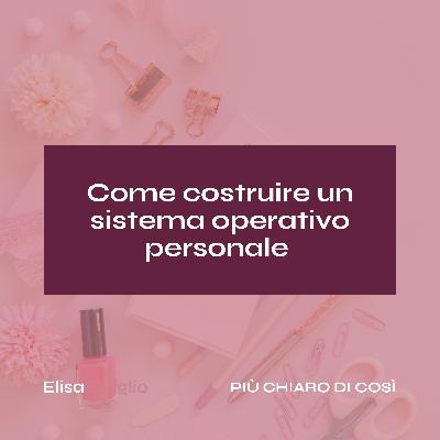Come costruire un sistema operativo personale #30 Come costruire un sistema operativo personale #30