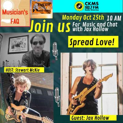 Jax Hollow an hour of music and chat Jax Hollow an hour of music and chat