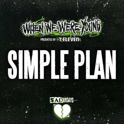 SADurdays When We Were Young Festival minipod - special guest Simple Plan SADurdays When We Were Young Festival minipod - special guest Simple Plan