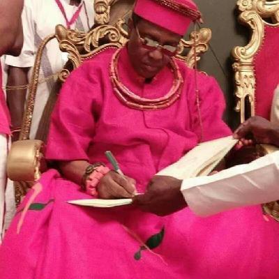 MESSAGE FROM THE OBA PALACE, we all need to take good care of our children and pass this MESSAGE to all our love once.
