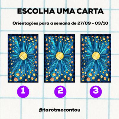 Tiragem de Tarot Semanal Tiragem de Tarot Semanal