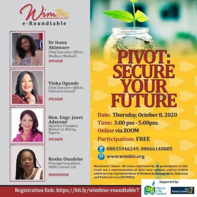WIMBIZ e-Roundtable (October) Webinar