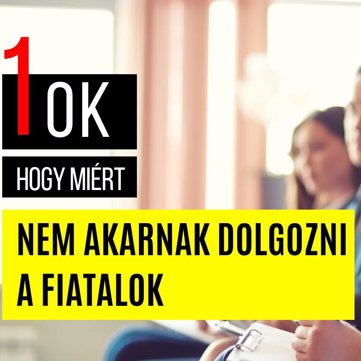 65: Mi a baj a mai fiatalsággal? Miért nem akarnak dolgozni? episode artwork