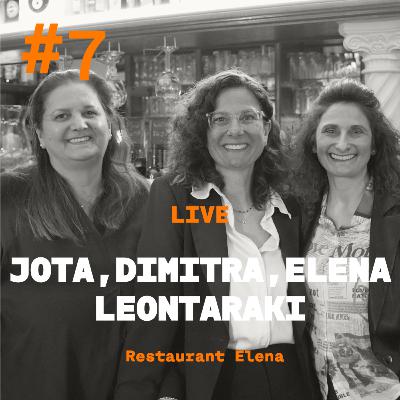 LIVE-Folge: Jota, Dimitra und Elena Leontaraki über Familiengeschichte, Gastronomie und Eversten