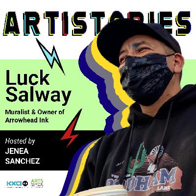 Luck Salway- Muralist and Owner of Arrowhead Ink Luck Salway- Muralist and Owner of Arrowhead Ink