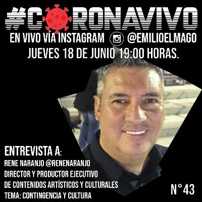 René Naranjo en CoronaVivo de selección! René Naranjo en CoronaVivo de selección!
