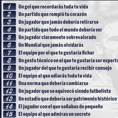 #18 30 Preguntas de fútbol Challenge