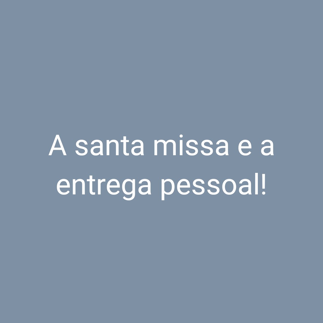 A santa missa e a entrega pessoal episode artwork