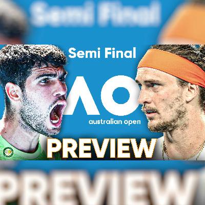 Alcaraz vs Zverev | Australian Open 2026 | Semi Final Preview & Prediction