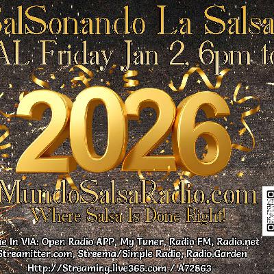 SalSonando La Salsa DJ Eddie Jan 2 2026 Show # 115