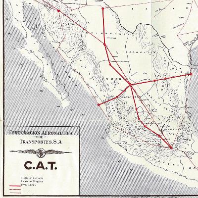 26. ✈️ AEROLÍNEAS ANTIGÜITAS de 🇲🇽: 1930 a 1950