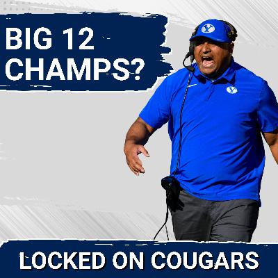 BOOM: BYU UPSETS Texas Tech In Big 12 Title Game, Bear Bachmeier Will Shine, Kalani Sitake Stays Put | Locked On Crossover