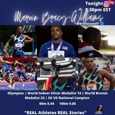 Episode 10| World Indoor Bronze Medalist| 100m 9.85| 3X US National Champion Marvin Bracy-Williams Episode 10| World Indoor Bronze Medalist| 100m 9.85| 3X US National Champion Marvin Bracy-Williams