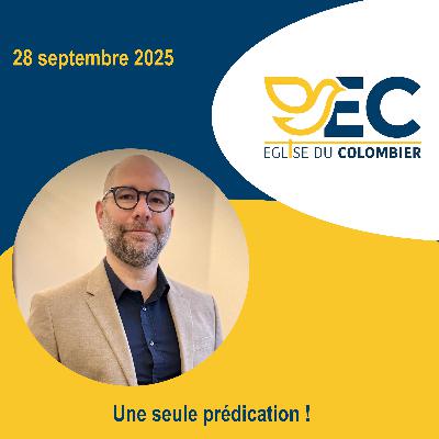 Une seule prédication ! Julien Marié