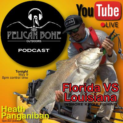 Ep. 14 | Florida VS Louisiana, Inshore Saltwater Kayak Fishing