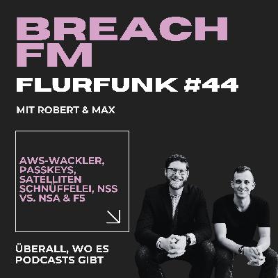 Flurfunk - AWS-Wackler, Passkeys, Satelliten Schnüffelei, NSS vs. NSA & F5