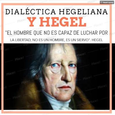 Dialéctica Hegeliana y Hegel