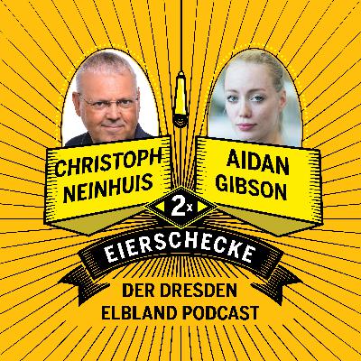 Aidan Gibson und Christoph Neinhuis fahren Parkeisenbahn