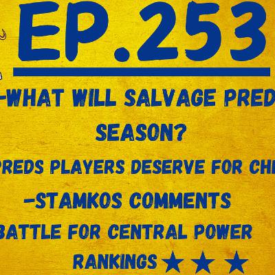 Catfish On Ice #253: What can the Nashville Predators do to salvage their disastrous season, Stamkos comments, Backup Goalie Trade