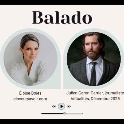 Episode #066 - Politiques soft on crime, immigration massive, terres autochtones, etc avec le journaliste Julien Garon-Carrier
