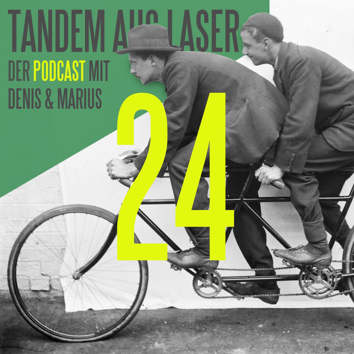 Tandem aus Laser