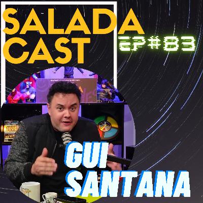 GUI SANTANA NO SALADACAST AO VIVO! EP 83 #podcasts #podcastbrasil #cortes