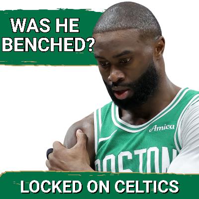 Was Jaylen Brown Actually BENCHED? | Joe Mazzulla’s LINEUP Roulette