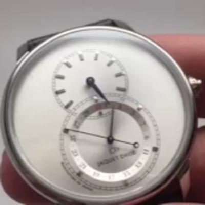 JAQUET DROZ GRANDE SECONDE QUANTIEME SATIN BRUSHED GRAY REVIEW 2017