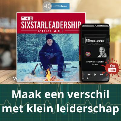 Maak met Klein Leiderschap een groot verschil